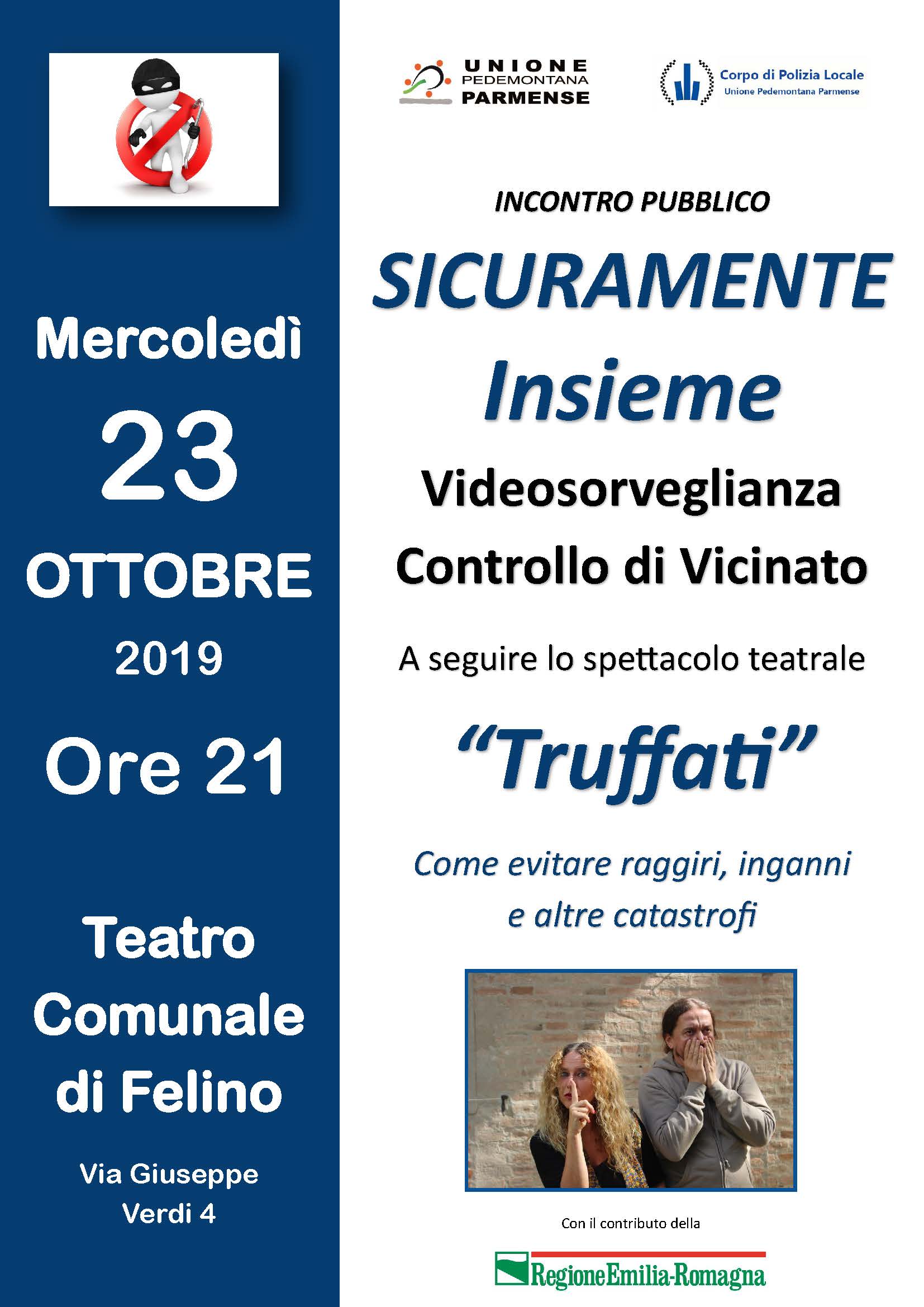 Sicuramente Insieme: Incontro con spettacolo a Felino