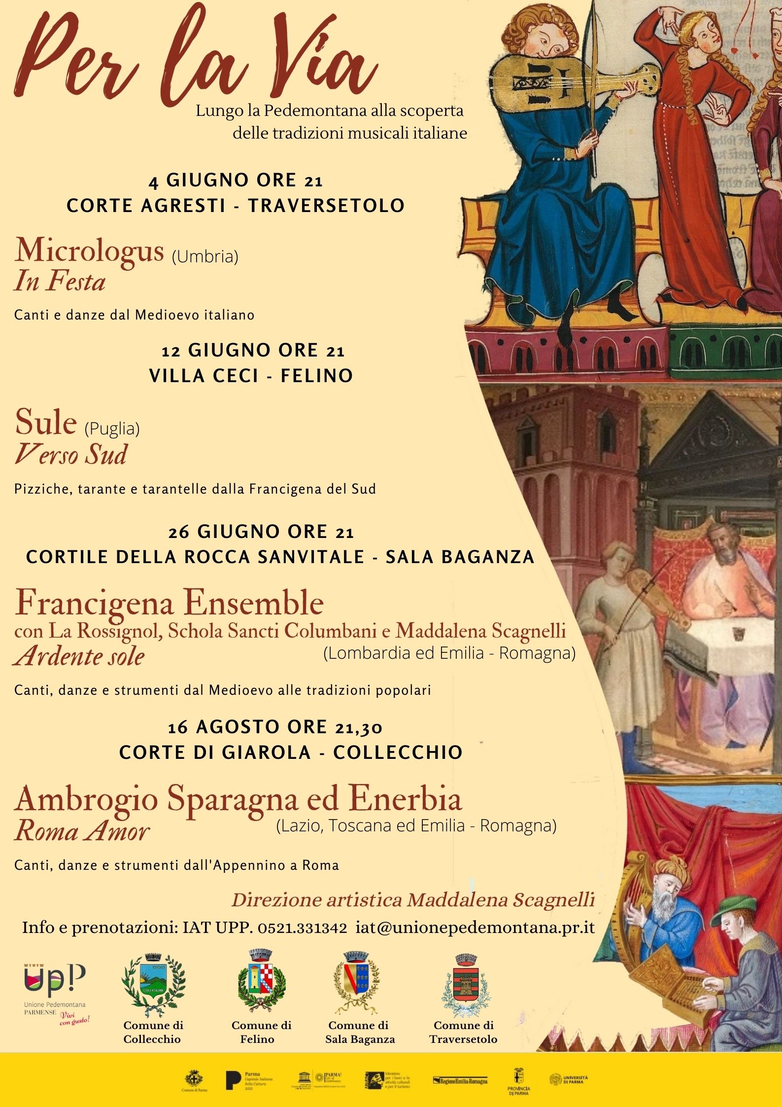 Per la Via 2021 - Locandina