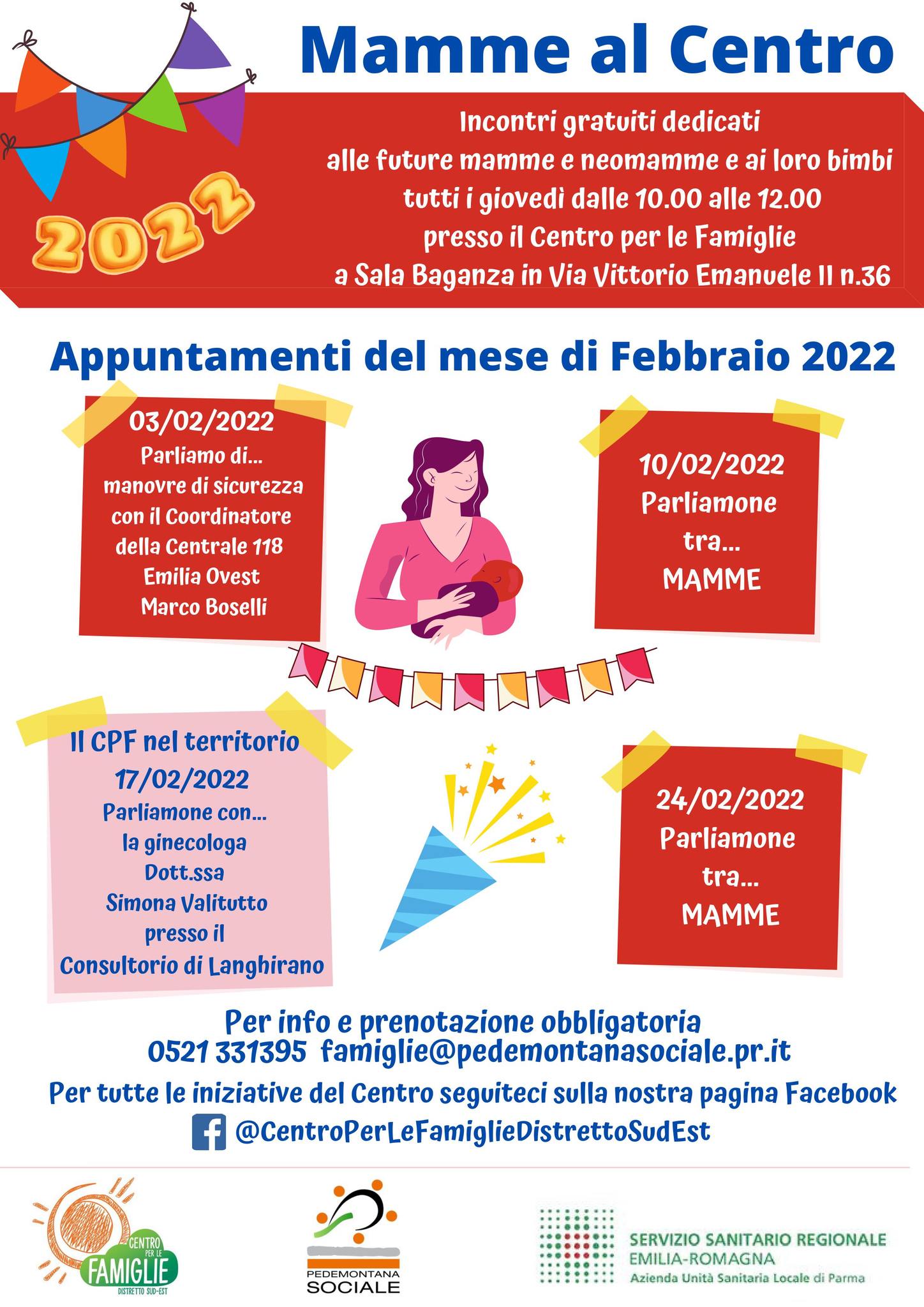 Mamme al Centro - Febbraio 2022